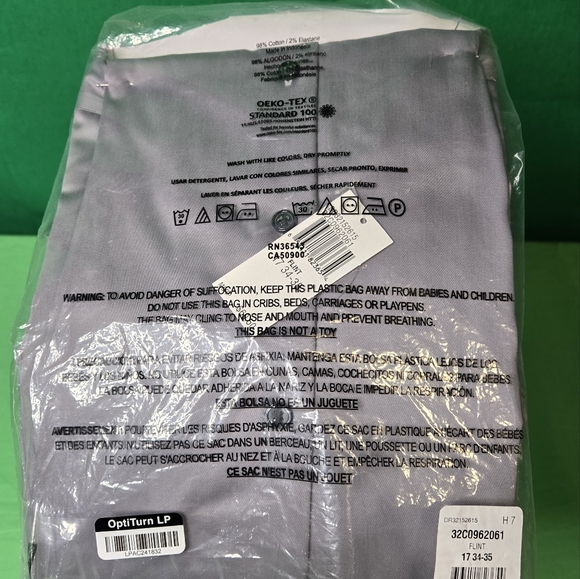 Kenneth Cole Regular Fit Button Down Dress Shirt, Gray - 17 34/35 - NEW - Picture 4 of 4